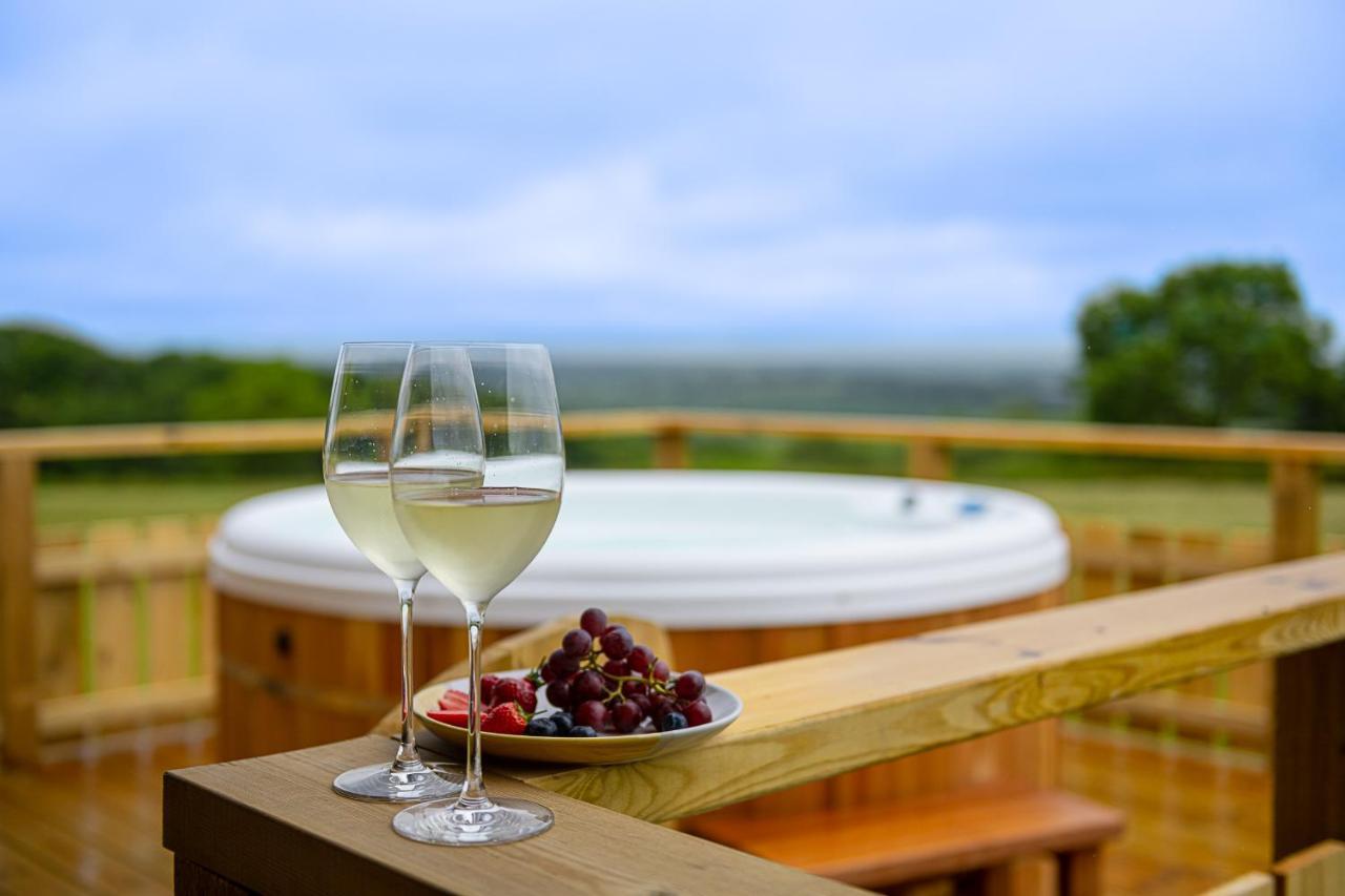 Luxury Log Cabin With A Hot Tub Stone  Eksteriør bilde